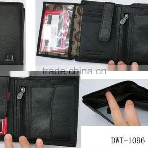 Fashion Men Cowhide Skin Purse Leather Pouch for Men thumbnail-1