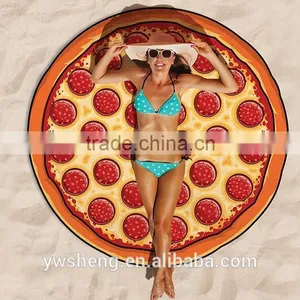 2017 New Fashion 150cm Microfiber Customized Printed Roundies Beach Towel thumbnail-2