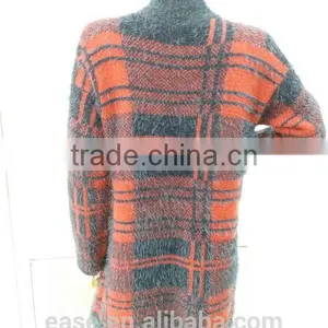 Classic Breathable 100% Merino Wool Ladies Knitted Cashmere Sweater thumbnail-2