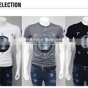 China Factory Good Quality Fashion Printed Short Sleeve Men t Shirt thumbnail-2