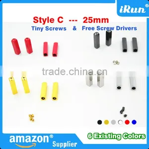 (MOQ:100pcs) Yeezy Lace With Screw Metal Tips Including Tiny Screws & Free Screwdriver - Customized Screw on Lace Aglet - 25 mm thumbnail-6