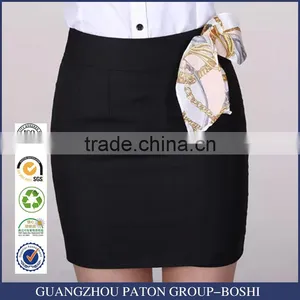 Bospoke Factory Price Ladies Office Skirt Pattern thumbnail-1