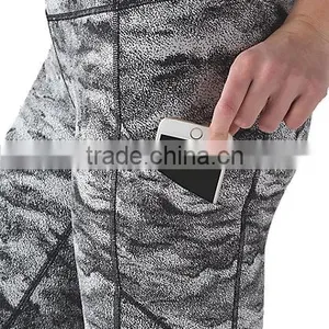 Women Tight Leggings Pants High Waist Yoga Running Fitness Pants Trouser thumbnail-5