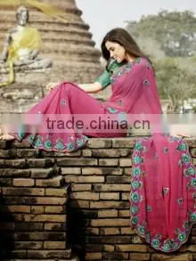Attractive Party Wear Sarees SKU#17542 thumbnail-1