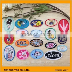 Iron On Cartoon Textile Embroidered Patches For Kids thumbnail-1