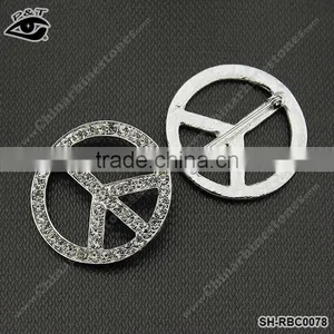 Rhinestone Brooches Cheap Brooch for Wedding Invitation thumbnail-1
