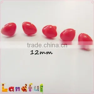 12mm Plastic Red Nose Craft Triangle Nose Bear Dog Cat Bonny Nose thumbnail-4