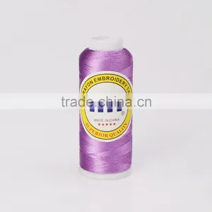 100% Viscose Rayon Embroidery Thread for Computerized Machine Embroidery thumbnail-1