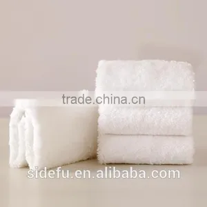 Wholesale Hotel 100% Cotton White Bath Towel Set thumbnail-3