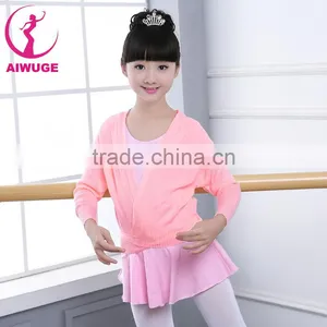 Children Soft Knitted Sweater Dancing Winter Coats Ballet Leotards Dancewear thumbnail-1