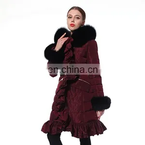 2016 New Design Hot Sale Casual Street Style Ladies Down Jacket thumbnail-1