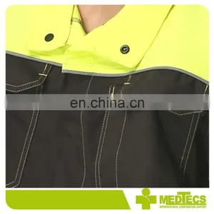 Yellow Automotive Worker Workwear Uniform Jackets thumbnail-3