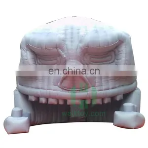 HI New Design PVC Inflatable Football Helmet Tunnel for Outdoor Games thumbnail-6