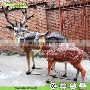 Supply Many Life Size Animals Animatronic Deer Display for Kids thumbnail-4