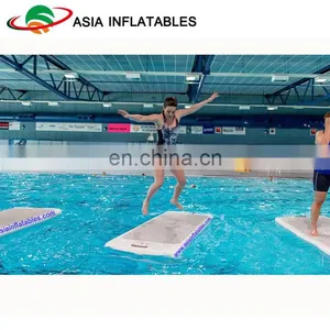 Fitness Inflatable Floating Yoga Mat On Water thumbnail-2