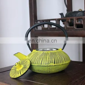 Japanese China Cast Iron Teapot/glass Teapot thumbnail-2