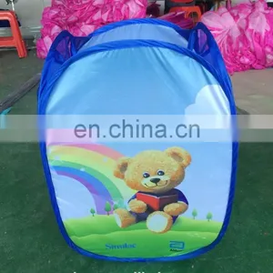Cheap Customized Foldable Polyester Laundry Basket thumbnail-4