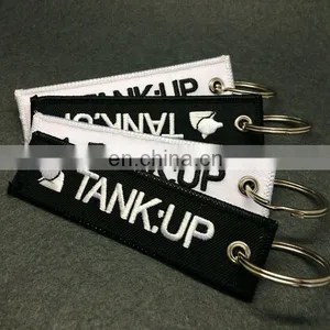 Custom Aviation Gifts Keychain Embroidery Design Key Chain thumbnail-6