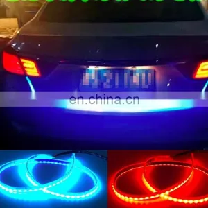 2017 New Arrival Car Rear Tail Box Lights Flow Turn Signal Brake LED Lamp Strip Waterproof thumbnail-1