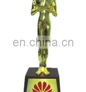Custom Awards Golden Human Figures Trophy thumbnail-1