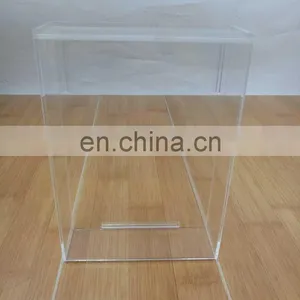 20 Years Manufacture Custom Plexiglass Display Box Acrylic Toy Storage Box thumbnail-5