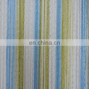 Shimmering String Curtain With Silver Yarn for Glass Doors thumbnail-2