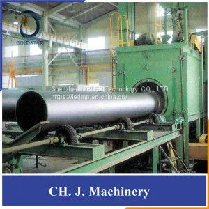 Steel Pipe External Shot Blasting Machine thumbnail-1