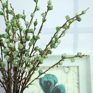 2018 New Style Artificial Plant 17 Fruits 3 Branches Eucalyptus Branch thumbnail-3