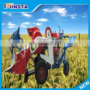 New Product Big Power Crawler-type Rice Combine Harvester,combined Rice Harvesting Machine thumbnail-4