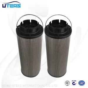 UTERS Replace HYDAC Oil Return Stainless Steel Mesh Filter Element 0240R100W/HC thumbnail-1