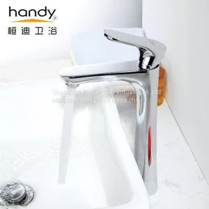 Chrome Single Cold Tap Bathroom Basin Faucet thumbnail-1