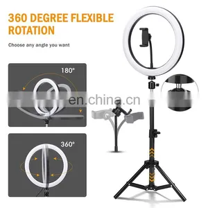 Wholesale 12 Inch 30cm Tiktok Video Photography Makeup Led Fill Ring Light With Tripod Stand thumbnail-5