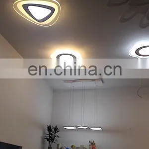 Creative 68W LED Round Acrylic Ceiling Lighting for Bedroom thumbnail-1