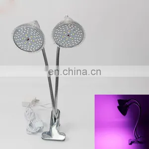 LED Clip Plant Growth Lamp Double-headed Plant Light 24W Full Spectrum Plant Growth Light thumbnail-3