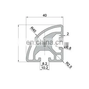 SHENGXIN Easy And Assembly Professional Extruding 4040 Slotprofile thumbnail-2