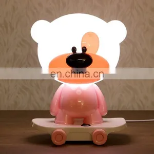 High Quality EU/US Plug Kids Night Light Bear for Gift thumbnail-1