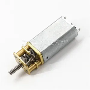 3v 5v 9v 12v dc Mini Gear Motor 13mm Electric Gear Motor With FF-050 dc Motor for Smart Door Lock thumbnail-1