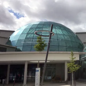 LF Steel Glass Dome Structure Hall Building Frame Church Roof Design thumbnail-1