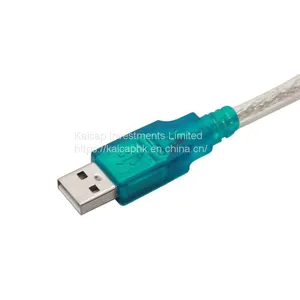 Transparent USB 2.0 TO RS232 Serial DB9 Adapter Converter Cable thumbnail-5