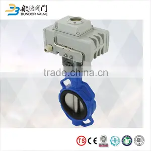 Electric Actuator Wafer Type Butterfly Valve thumbnail-2