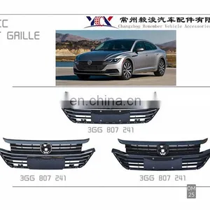 Car Intake Grille (LOW CONFIGULATION) for vw cc 2018 Auto Parts Front Grille (LOW CONFIGULATION) OEM 3GG 807 241 thumbnail-3