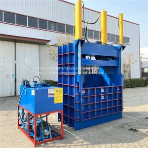 Hydraulic Packer Pop Can Beverage Bottle Woven Bag Film Sponge Packer Small Vertical Packer thumbnail-1