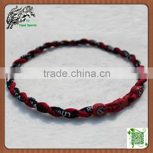 NCAA South Carolina Gamecocks University Sports Twisted Tornado Necklace thumbnail-1