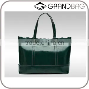 2016 Fashion Hollow Out Carve Pattern Genuine Leather Handbag Classic Shoulder Bag for Women thumbnail-4