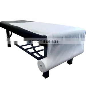 Physical Therapist Nonwoven Disposable Bedsheet Examination Massage Table Sheet Roll thumbnail-1