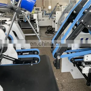 UFG600AG Automatic Pre-fold Crash Lock Bottom Folder Gluer, Fried Chicken Packaging Box Folding Gluing Machine thumbnail-2