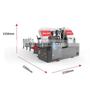 HBS-330C Economical Metal Cutting Band Saw Machine With High Precision thumbnail-2