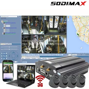 8 Channel 720P AHD Camera HDD Mobile DVR Live Video Monitoring Hard Drive RJ45 MDVR thumbnail-2