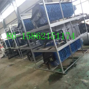 China Skid Loader Angle Sweeper Manuafcture,snow Sweeper Attachments for Skid Steer Loader thumbnail-2