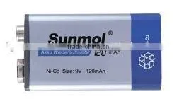 Ni-ch 9v Rechargeable Battery thumbnail-1